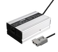 Caricabatterie 12V/24V/36V/48V/60V/72V Caricabatterie per Carrelli Elevatori da 900W con Connettore Anderson per La Ricarica di Batterie di Golf Cart E Carrelli Elevatori,36v 20a Silver,Anderson 120A