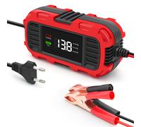 Caricabatterie 12V 2A per Moto Scooter Mantenitore di Carica Batteria al Piombo