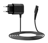 Caricabatterie 15V HQ8505 per Philips Norelco Rasoio Serie 3000 5000 7000 9000 MG7720 QP6520 QP6620 BG5020 HC7650 S7885 S5465 Bodygroom Compatibile OneBlade Trimmer Barba Adattatore Ricarica 1.5M
