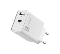 Caricabatterie 20w - doppia porta usb c - bainco - cellularline
