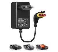 Caricabatterie 28V 1.3A Compatibile con Husqvarna Automower 105, 305, 310, 315, 315X, 405X, 415X, 310 Mark II, 315 Mark II, Gardena R50Li, R70Li, R80Li, Sileno City, Life, Minimo Robot Tosaerba
