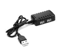 Caricabatterie 2S 7,4 V 1 a 2 con connettore XH-3P per auto e camion RC AX24 SCX24 FCX24 UTB18 SCX24, per batterie al litio 7,4 V 2S, compatibile con droni RC, quadricotteri, barche RC