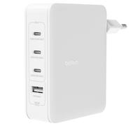 Caricabatterie 3x USB-C e USB 140W GaN ultra-veloce formato compatto - Nouvo