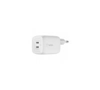 CARICABATTERIE 65W PPS DUAL USB-C GAN UNIVERSALE - BIANCO