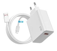 Caricabatterie 67w con Cavo USB C 2M Per Xiaomi Pad 7 Pro 14T 13T MIX Flip Mix Fold 3 Redmi Note 13 Pro POCO X6 X7 M6 M7, Ricarica Turbo Carica Batterie Cellulare Per Redmi Note 14 5G 12S Ultra