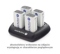 Caricabatterie 9V microprocessore everActive NC109 4x100 mA intelligente