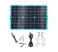 Caricabatterie a pannello solare per esterni 20W 18V in silicio monocristallino con interfaccia USB DC, portatile, leggero, impermeabile e