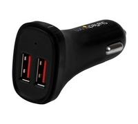 Startech Dual Usb 24w/4.8a One Size Black