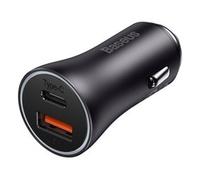 Baseus Caricabatterie accendisigari USB Type-A, USB Type-C FAST CHARGER Dual 60W