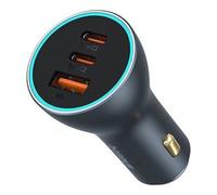 CARICABATTERIA AUTO BASEUS Golden Contactor Pro GaN da Ricarica veloce fino a 65W (singola porta USB-C), Nero