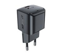 CARICABATTERIE ACEFAST A77 Mini PD GaN USB-C da 30 W, Nero