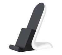 Caricabatterie aggiornato con porta di ricarica rapida Supporto per telefono Plug- & Play Supporto per telefono cellulare regalo leggero Dock veloce con porta caricabatterie da tavolo per casa ufficio