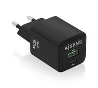 AISENS ASCH-30W2P038-BK Caricabatterie per dispositivi mobili Universale Nero AC Ricarica rapida Interno