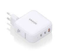 Caricabatterie Aisens Gan 140w, 2xusb-c Pd3.1 Qc4.0, 1xusb-a Qc3.0, Bianco