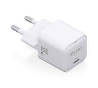 Caricabatterie Aisens Gan 30w, 1xusb-c Pd3.0 Qc4.0, Bianco