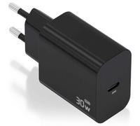 Caricabatterie AISENS GaN30W USB-C PD3.0 PPS QC3.0 1xUSB-C Nero