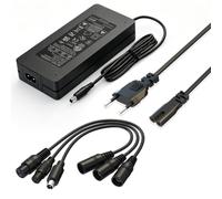 Caricabatterie al litio 4 in 1, 54,6 V, 2 A, universale per biciclette elettriche da 48 V 13S, scooter elettrico e scooter mobile, compatibile con Hitway H5, Kukirin M4 Pro, Vsett 8, Joyor Y8-S, NCM