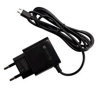 Techly Caricabatterie Alimentatore Micro USB 362831 5V 1A per smartphone e tablet Nero