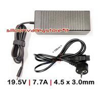 Caricabatterie Alimentatore per Dell 19,5V 7,7A 4,53,0mm 150W XPS 15 9550 9560