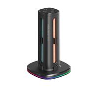 CARICABATTERIE AMAZINGTHING Thunder Pro PlayDock Joy-Con 2 da 5 V / 2 A, Nero