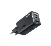 Caricabatterie Anker 735 USB C (GaNPrime 65 W), Caricabatterie a Muro Veloce e Compatto a 3 Porte per MacBook Pro/Air, iPad Pro, Galaxy S22/S21, HP Spectre, iPhone 13/Pro, Pixel e altro ancora