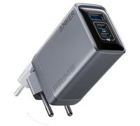 Caricabatterie Anker Prime Caricatore 3 porte USB/USB-C GaN 100 W Grigio