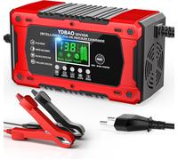 ✅Caricabatterie Auto e Moto 10A 12V LCD Mantenitore Batteria con Schermo LCD AGM