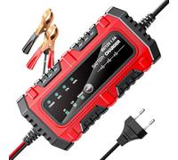 Caricabatterie Auto Moto 1.5A 6V/12V - Completamente Automatico Caricabatterie/manutentore, Carica Batteria Per Auto, Intelligente Multi Protezioni Riparazione, PerAuto Moto Barche AGM
