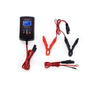 Caricabatterie automatico da 6 V 12 V 1,75 A, caricabatteria di mantenimento a 4 stadi per moto, tosaerba, barca, motocicletta