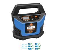 Güde Caricabatterie automatico GAB 12V-15A BOOST – 12V 2–400 Ah, LED, funzione BOOST (avviamento)