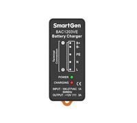 Caricabatterie Automatico Per Gruppo Elettrogeno Fit For BAC1203VE 3A 12V | Protezione da cortocircuito del display di stato a di ricarica automatica a 2 stadi