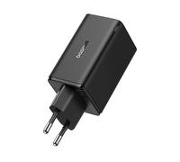 Caricatore da muro Baseus GaN6 Pro 65 W USB-C/USB-A Nero