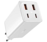 Caricabatterie Baseus GaN6 Pro da 65 W, 4 porte USB-C/USB-A, ricarica rapida, sicurezza avanzata