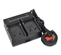 Caricabatterie Batteria EN-EL10 AC Dual per Nikon ENEL10 Coolpix S3000 Digital Camera