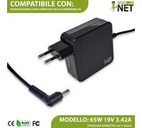 Caricabatterie compatibile con ASUS D413UA D509DJ D513U D513UA 19V 3.42A 65W