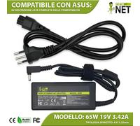 Caricabatterie compatibile con Asus Transformer Book Trio TX201LAF 19V 3,42A 65W
