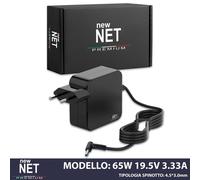 Caricabatterie compatibile con HP Chromebox Enterprise G2 G3 G4 65W 19.5V 3.33A