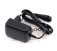 Caricabatterie compatibile con Panasonic ER-GC20 ER-SB40 ER-SC40 ES-GA20 ES-GA21 ES-LA10 ES-LA12 ES-LA50 ES-LA54 ES-LA62 ES-LA63 ES-LA70 (sostituisce RE9-73) con panno per la pulizia dello schermo