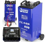 Caricabatterie con Funzione di Carica Rapida e Avviamento | Tensione di carica 12V 24V | per Batterie con Capacità di 60-800 Ah | con ruote