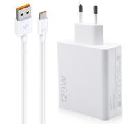 Caricabatterie da 120 W con cavo USB C per Xiaomi, 1 pc caricatore rapido USB Power Cellulare caricabatterie caricabatterie adattatore di ricarica rapida 1 metro di ricarica tipo C per Xiaomi Redmi