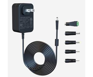 Caricabatterie da 15 V 2 A DC per altoparlante, luce LED, controller DJ, amplificatore, luce acquario, soundbar, pistola da massaggio Theragun Mini/Prime BR-GUN-002 G4