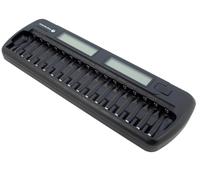 everActive Caricatore per 16 batterie AAA AA, ricarica rapida, set di 4 ore, display LCD, modalità di riposo, adattatore per auto, modello: NC-1600