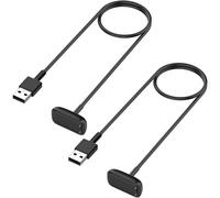 Caricabatterie da 2 pezzi compatibile con Fitbit Charge 5 / Charge 6 / Luxe, cavo di ricarica sostitutivo, accessori da 3,3 piedi/1 m