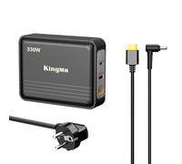 Caricabatterie da 330W GaN per ASUS laptop da gaming con cavo da 55-25 mm, PD3.0(20 V/16.5 A) di ricarica rapida a 3 porte compatibile con FX50/FX53/ZX50 per laptop ASUS TUF Gaming e ROG Strix