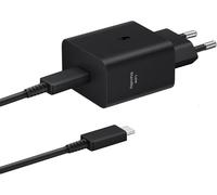 Caricabatterie da 45W con Cavo USB-C, Compatibile con Samsung, iPhone, iPad, Xiaomi, Huawei, Motorola, Pixel, Oppo, OnePlus, Super Fast Charging, EP-T4511, Nero