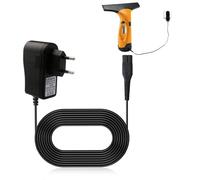 Caricabatterie da 5,5 V Compatibile con karcher lavavetri WV1, WV1 Plus, WV2 Plus, WV2, WV5, WV5 Premium 2nd Generazione, WV51, WV55, WV60, WV70 - Cavo di Alimentazione Durevole e Sicurezza