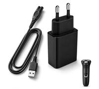 Caricabatterie da 5 V per Philips OneBlade e Rasoio, Caricabatterie per One Blade Philipp con Cavo USB 1M, Caricabatterie per Philips OneBlade QP2824 QP2834 MG9510 X3001 X5001 QP4631 MG5910 MG7910