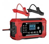 Caricabatterie da 6 Amp 12 V, mantenitore di carica automatico intelligente, desolfatore per la manutenzione della batteria con co