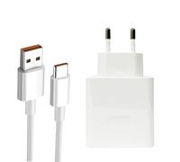 Caricabatterie da 66 W, caricatore USB veloce con 6 A, cavo USB C 2 M, compatibile con Honor Magic7 7 Pro 6 6Pro 6Lite 90 70 Lite 200 Pro X6b X8b Pad X8a