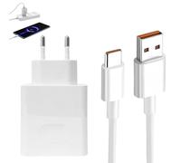 Caricabatterie Da 66 W, Supercharger Per Magic 7 Lite Con Cavo USB-C Da 6 A Da 1 M, Caricabatterie Rapido Da 66 W Per 90/200/70 Lite X6b X8b Pad X8a X9 Magic6 6Pro 5 5Pro